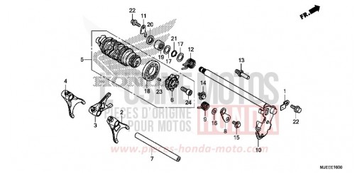 GEARSHIFT DRUM CB650FAG de 2016